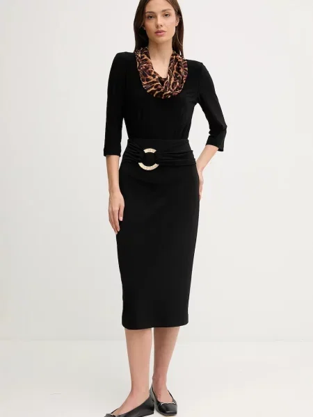 Joseph Ribkoff spódnica midi ołówkowa czarny