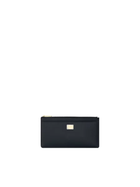 Portfel Dolce And Gabbana z logo czarny