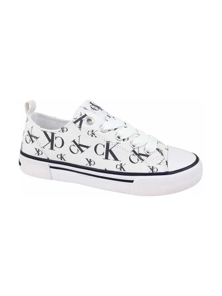 Pantofi copii Calvin Klein Jeans alb