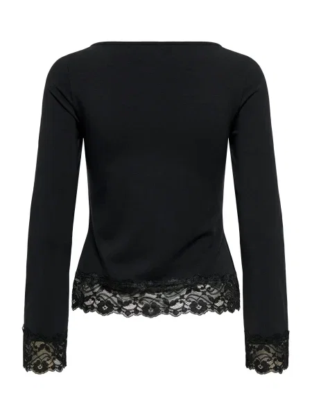 ONLY Tricou ONLLIVE LOVE' negru