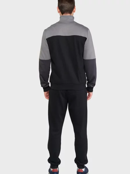 Костюмний спортивний костюм Lotto чорний