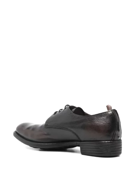 Pantofi derby Officine Creative din piele maro