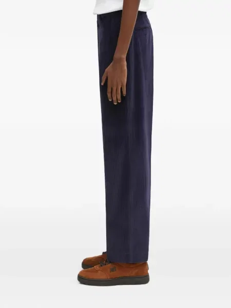 Pantaloni Paul Smith de catifea cord albastru