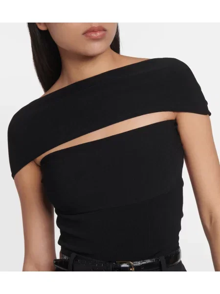 Top Toteme tricotate negru