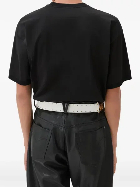 Tricou Versace din jerseu negru