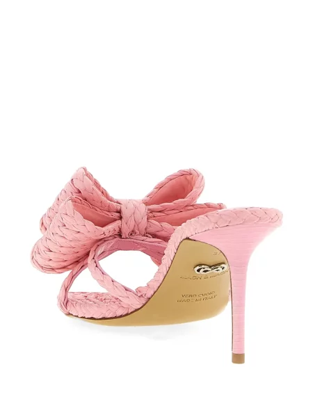 Sandale Mach & Mach cu funde roz