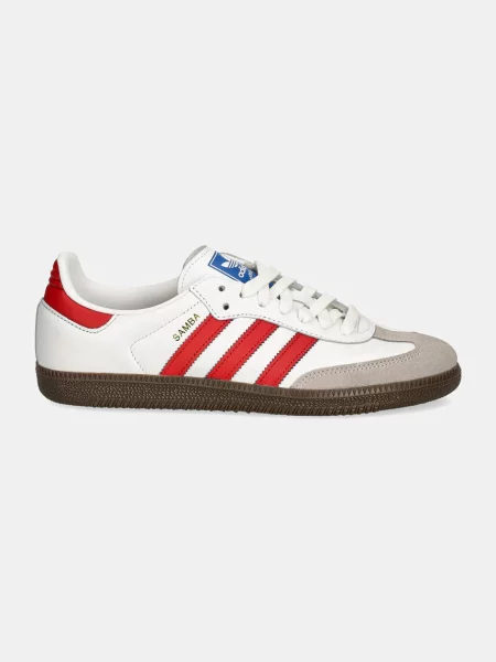 Adidas Originals Superge iz semiša adidas Originals Samba OG bela