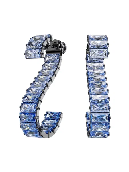 Kolczyki Swarovski niebieskie