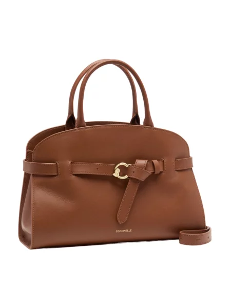 Torebka crossbody Coccinelle brązowa