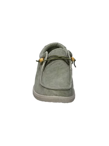Pantofi Pitas verde
