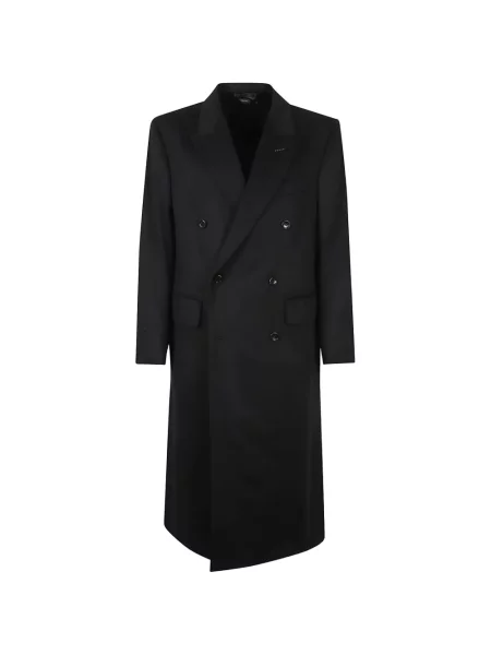 Palton Tom Ford de lână negru