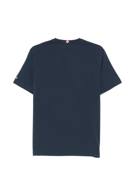 Tricou Mc2 Saint Barth cu broderie albastru