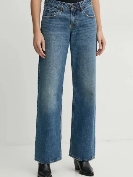 Blugi Levi's® cu talie înaltă albastru