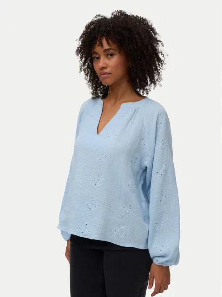 Vero Moda Bluză Natali deschis albastru
