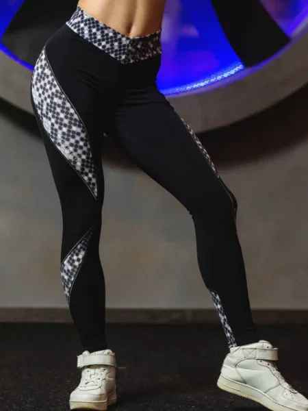 Женские леггинсы с высокой посадкой