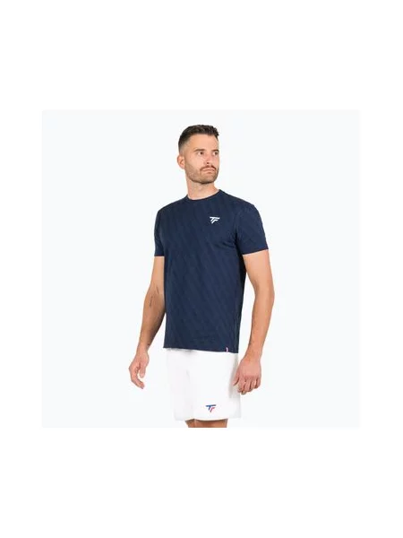 Футболка з текстильного волокна з графічним малюнком морська тематика темно-синя