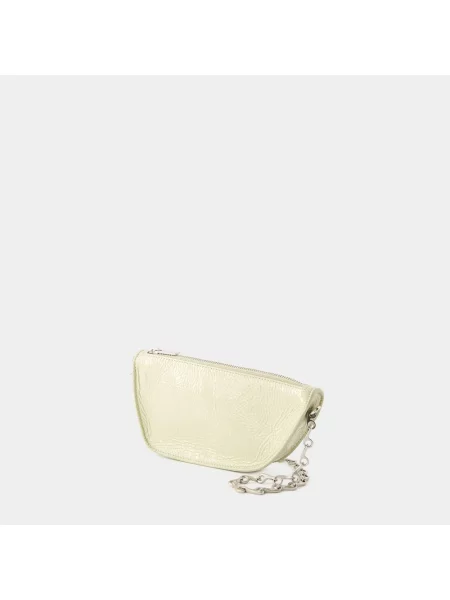 Torebka Burberry skórzana zielona