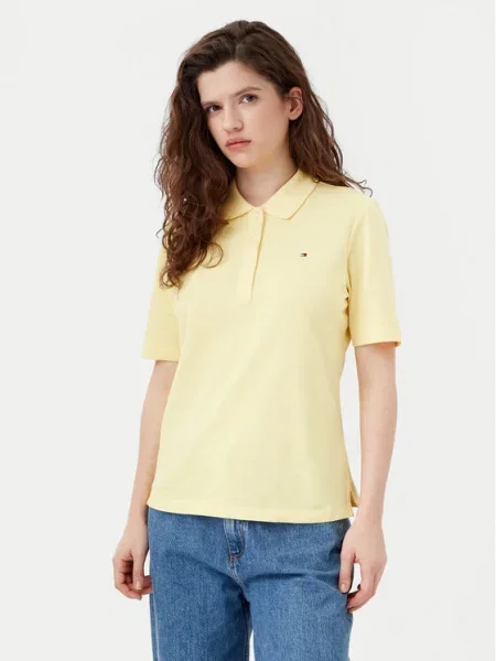 Tommy Hilfiger Polokošeľa žltá