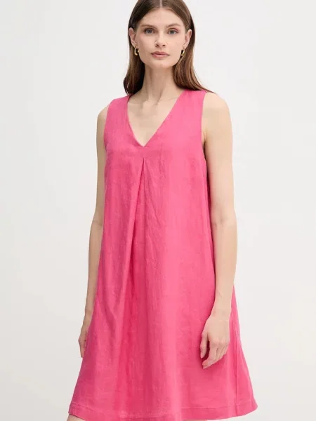 United Colors of Benetton rochie din in roz