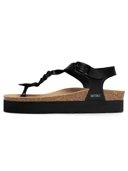 Bayton Flip-flops Badajoz maro / gri închis negru