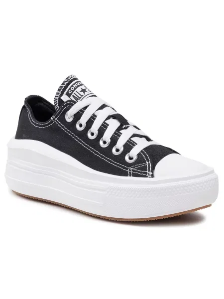 Sportbačiai Converse Ctas Move Ox Black/White/White balta