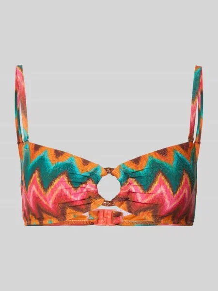 Top bikini z regulowanymi ramiączkami model ‘MYERO’ Banana Moon pomarańczowy