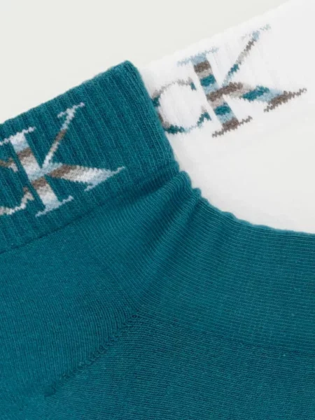 Calvin Klein Jeans ponožky pánske s bavlnou biela