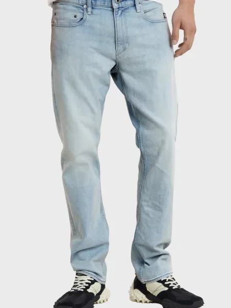 Прямі джинси G-star Raw блакитні