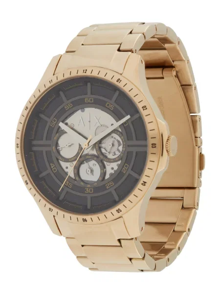ARMANI EXCHANGE Ceas analogic HAMPTON auriu negru