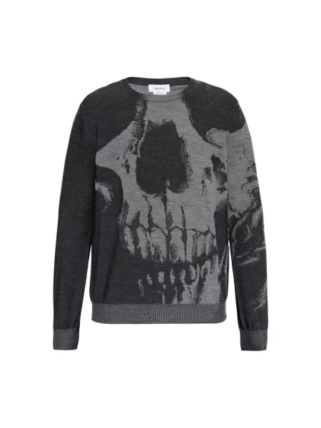 Sweter Alexander Mcqueen szary