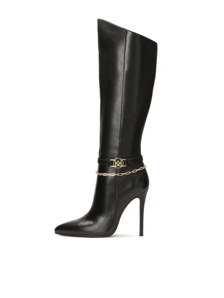 Kazar Cizme auriu negru