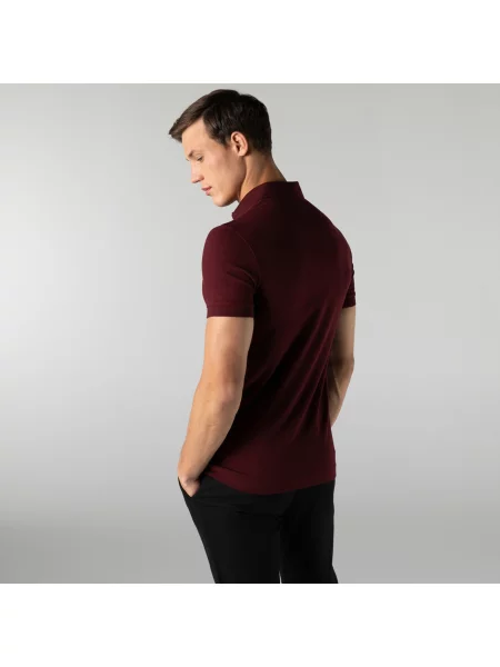 Lacoste поло PARIS polo бордове