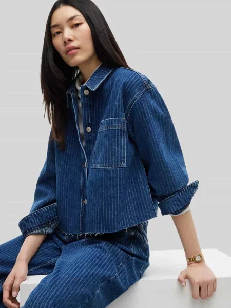 Koszula o kroju relaxed fit z czystej bawełny Tommy Jeans granatowa