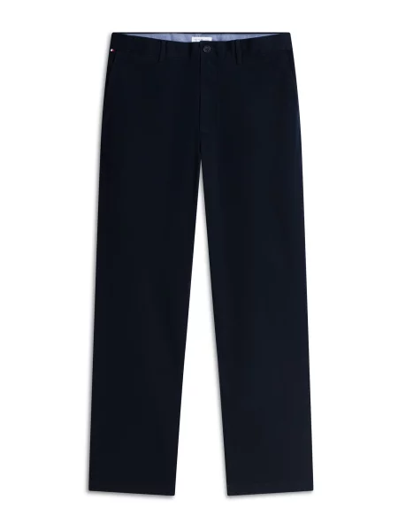 TOMMY HILFIGER Pantaloni eleganți Dover Essential marin albastru