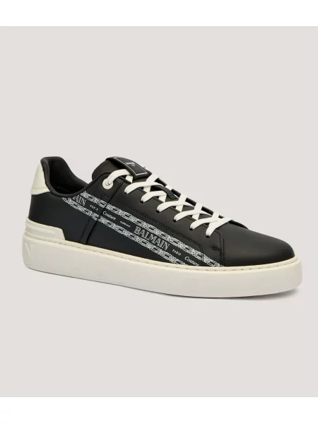 Balmain Bőr edzőcipő kék