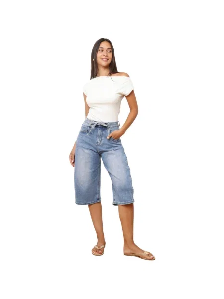 Pantaloni La Modeuse albastru
