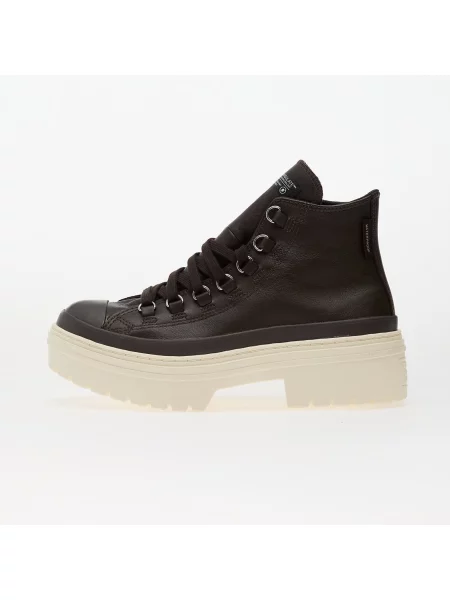 Кожени кецове Converse Chuck Taylor All Star Lugged Heel Cc кафяво