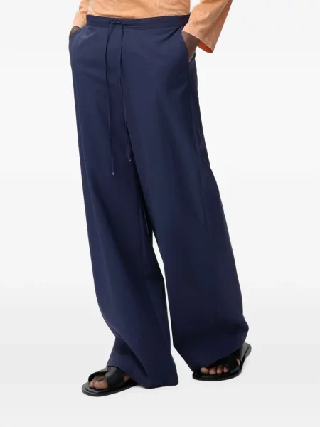 Pantaloni Loewe cu cordon albastru