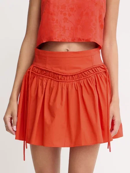 Pinko spódnica pomarańczowa