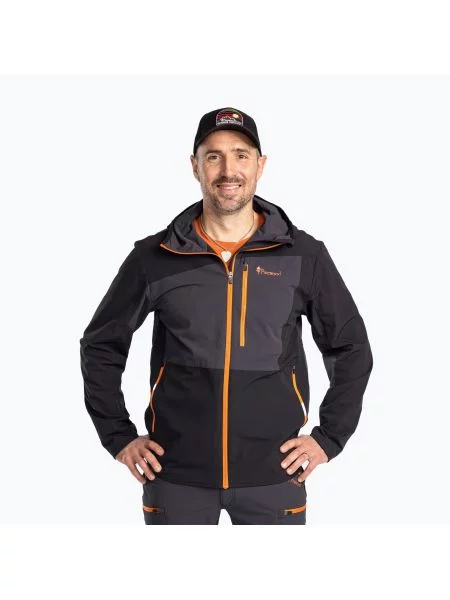 Kurtka Pinewood Abisko Light Stretch d.anthracite/black czarna