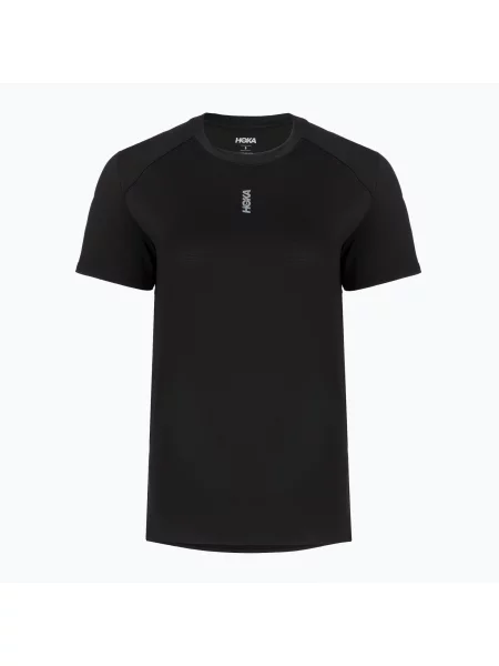 Tricou de alergare pentru femei HOKA EveryRun Short Sleeve black negru