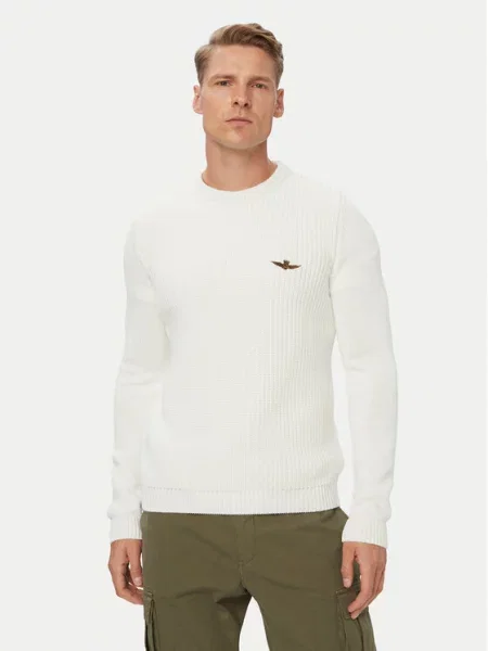 Aeronautica Militare Megztinis balta