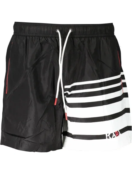 Plavalne hlačke Karl Lagerfeld Beachwear črna