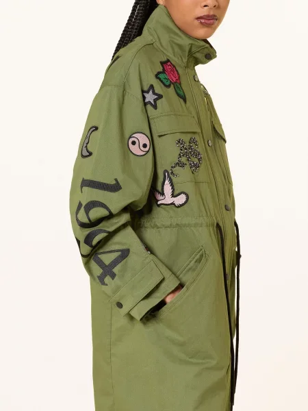 AllSaints parka ARIAA czarna