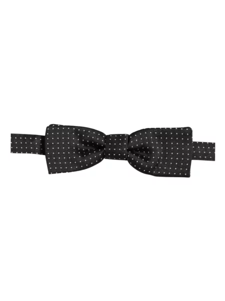 Krawat Dolce And Gabbana wiązany czarny