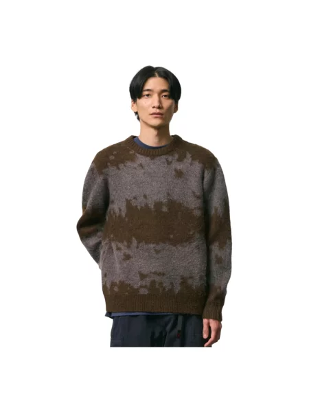 Moherowy sweter Gramicci szary