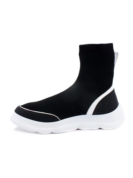 Sneakersy Love Moschino skórzane czarne