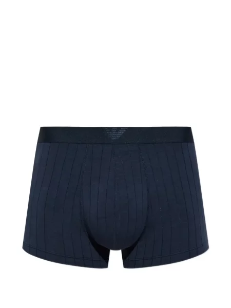 Čarape Emporio Armani od jersey plava
