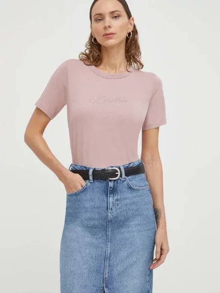 G-Star t-shirt różowa