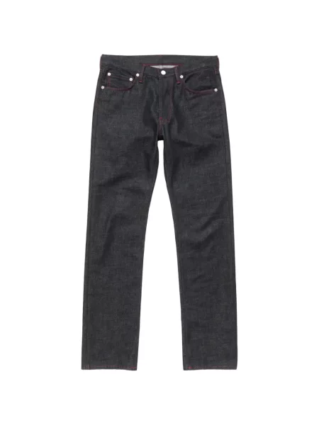 Blugi drepți Acne Studios albastru